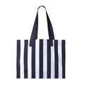 Bolsa a rayas de algodón reciclado AZ