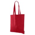 Bolsa reciclada de algodón Rojo