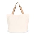 Bolsa reciclada grande con fuelle