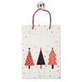 Bolsa regalo de papel grande con etiqueta
