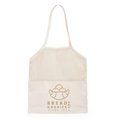 Bolsa de rejilla y algodón natural