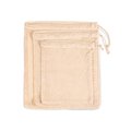Bolsa rejilla algodón