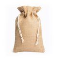 Bolsa saco de yute natural Crudo Talla Única Adulto