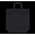 Bolsa shopper de algodón Black