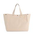 Bolsa shopper de algodón con bolsillo interior