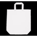 Bolsa shopper de algodón White