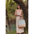 Bolsa shopper con cierre de presión