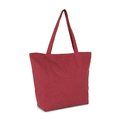 Bolsa shopper con fondo plano Hibiscus Red Jhoot