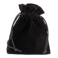 Bolsa de terciopelo tamaño 9 x 10,5 cm Negro