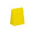 Bolsa térmica individual en non woven 18 x 25 x 11 cm Amarillo