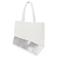 Bolsa Textura Color y Plata con Botón Bl-Pt