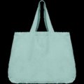 Bolsa tote de lino Jade Green