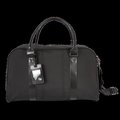 Bolsa de viaje de poliéster reciclado Black