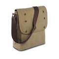 Bolsa vintage de lona de algodón