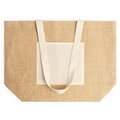 Bolsa de yute laminado con bolsillo