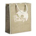 Bolsa de yute natural laminado
