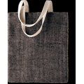 Bolsa de yute teñida Natural / Black