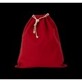 Bolsita con cierre cordón 15 x 13 cm Cherry Red S