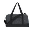 Bolso de fieltro con cremallera y asas Gri