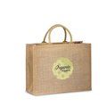 Bolso de yute interior laminado