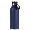 Botella 500 ml de acero reciclado con asa Azul Marino