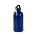 Botella 500 ml acero reciclado con mosquetón Azul