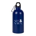 Botella 500 ml acero reciclado con mosquetón