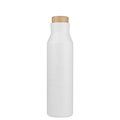 Botella Acero INOX Doble Pared 600ml Blanco