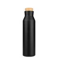 Botella Acero INOX Doble Pared 600ml Negro
