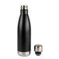 Botella de acero inox reciclado de 500 ml Negro