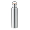 Botella Acero Inoxidable 1L Plata Mate