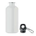 Botella acero reciclado 500 ml con mosquetón