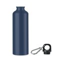 Botella de agua de aluminio con mosquetón (750ml)