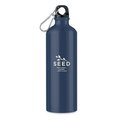 Botella de agua de aluminio con mosquetón (750ml)