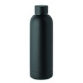 Botella Aislante Acero 500ml Negro