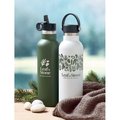 Botella Aislante Inox con 2 Tapones