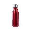 Botella Aluminio 550ml Brillo Rojo