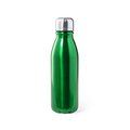 Botella Aluminio 550ml Brillo Verde