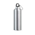 Botella Aluminio 750ml con Mosquetón Cromado Satinado