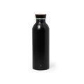 Botella Aluminio Reciclado 550ml Negro