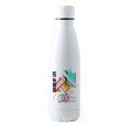Botella blanca para sublimación en acero inoxidable (700ml)