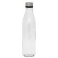 Botella Cristal 1L Tapa Acero Inox