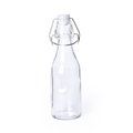 Botella de agua personalizada de cristal con diseño vintage (260 ml) Blanco