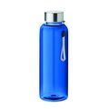 Botella de agua personalizada de tritán sin BPA con correa (500 ml) Azul Royal