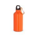 Botella Deportiva Aluminio 400mL Naranja