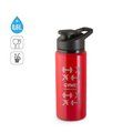 Botella deportiva aluminio reciclado flip top 660mL