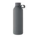 Botella de doble pared 500 ml acero reciclado Gris Piedra