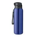 Botella Inox 580ml Aislante con Boquilla Azul