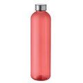 Botella RPET 1000ml Rojo Transparente