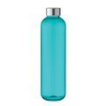 Botella Tritan 1L Anti Fugas Azul Transparente